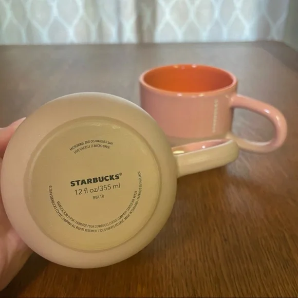 Set of 2 Starbucks 12oz mugs - Picture 3 of 10